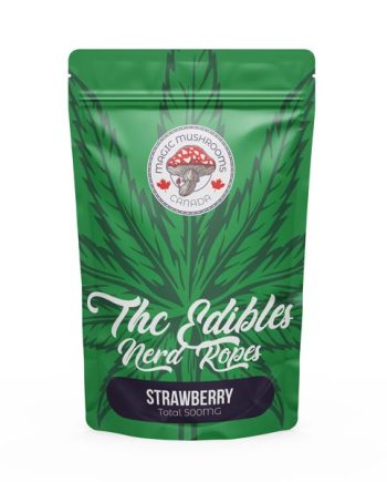 Nerd Ropes Strawberry 500mg THC